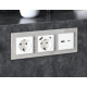 Рамка пятиместная Ambrella Volt Platos AF330405