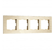 Рамка на 4 поста Werkel AluMax 4690389204128 W0043511 a066336