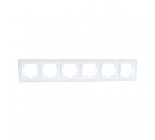 Рамка на 6 постов Mono Electric Despina белый 102-190000-166 Рамка на 6 постов Mono Electric Despina белый 102-190000-166
