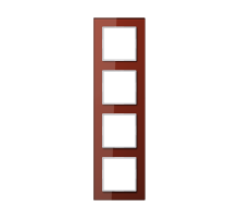 Рамка четырехместная Jung AC584GLRT