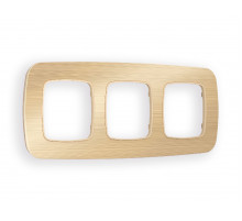 Рамка трехместная Ambrella Volt Radian OF580303