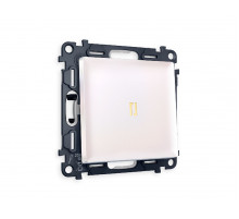 Комплект механизма 1-кл выключателя с подсветкой Ambrella Volt Alfa MA202010