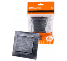 Выключатель одноклавишный с подсветкой Лама TDM Electric SQ1815-0646