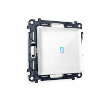 Комплект механизма 1-кл проходного выключателя с подсветкой Ambrella Volt Alfa MA102040