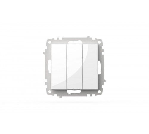 Выключатель трехклавишный ELBI Zena Vega 609-015600-254 Выключатель трехклавишный ELBI Zena Vega 609-015600-254