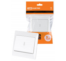 Выключатель одноклавишный на 2 направления Ильмень TDM Electric SQ1823-0005