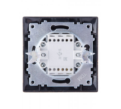 Выключатель одноклавишный с подсветкой Лама TDM Electric SQ1815-0746 Выключатель одноклавишный с подсветкой Лама TDM Electric SQ1815-0746