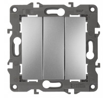 Выключатель тройной Эра 14-1107-03 Б0034252