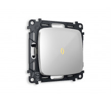 Комплект механизма 1-кл выключателя с подсветкой Ambrella Volt Omega MO402010