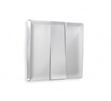 Лицевая панель для выключателя трехклавишного Ambrella Volt Alfa AP4050