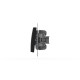 Переключатель двухклавишный ELBI Zena Vega 609-014800-211