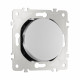 Выключатель одноклавишный проходной Arte Milano 202.32-1.silver