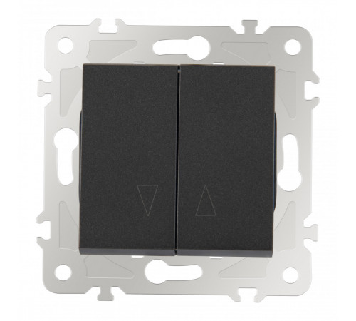 Выключатель жалюзи Arte Milano 203.38-2.black