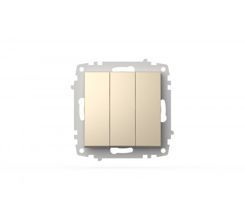 Выключатель трехклавишный ELBI Zena Vega 609-012500-254
