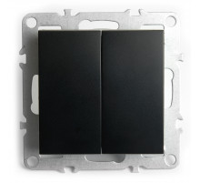 Выключатель 2-клавишный Stekker Эрна PSW10-9104-03 49149