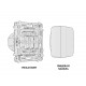 Комплект механизма 3-кл выключателя Ambrella Volt Omega MO365010