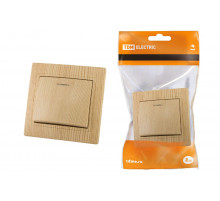 Выключатель одноклавишный с подсветкой Таймыр TDM Electric SQ1814-0204