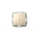Переключатель двухклавишный проходной ELBI Zena Vega 609-012500-211