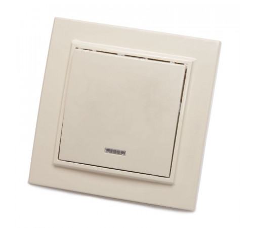 Выключатель 1-клавишный с индикатором Stekker PSW10-9001-02 250В 10А 39228 Выключатель 1-клавишный с индикатором Stekker PSW10-9001-02 250В 10А 39228