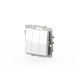 Выключатель трехклавишный ELBI Zena Vega 609-015600-254