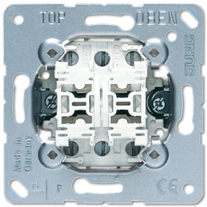 Выключатель сдвоенный Jung 509-20U