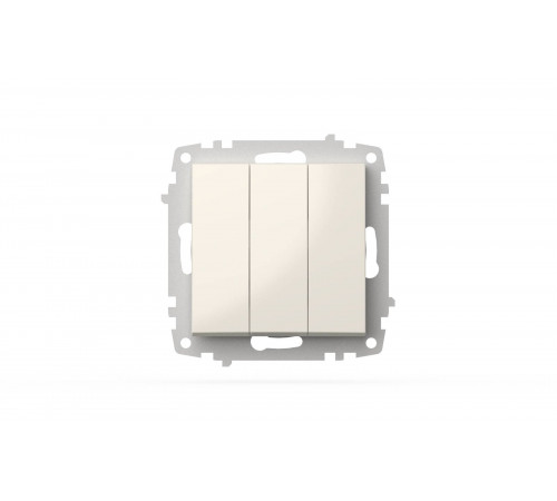 Выключатель трехклавишный ELBI Zena Vega 609-010200-254 Выключатель трехклавишный ELBI Zena Vega 609-010200-254