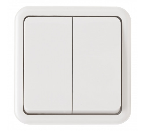 Выключатель двухклавишный проходной Arte Milano 310.32-2.white Выключатель двухклавишный проходной Arte Milano 310.32-2.white