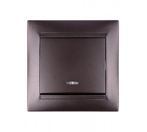 Выключатель одноклавишный с подсветкой Лама TDM Electric SQ1815-0504 Выключатель одноклавишный с подсветкой Лама TDM Electric SQ1815-0504