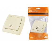 Выключатель одноклавишный с подсветкой Онега TDM Electric SQ1805-0033