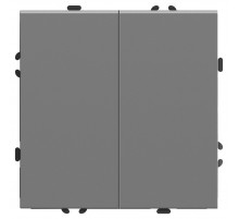 Переключатель 2-клавишный перекрестный Stekker Эмили RSW10-5111-10 50166