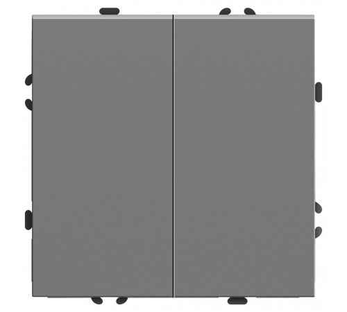 Переключатель 2-клавишный перекрестный Stekker Эмили RSW10-5111-10 50166