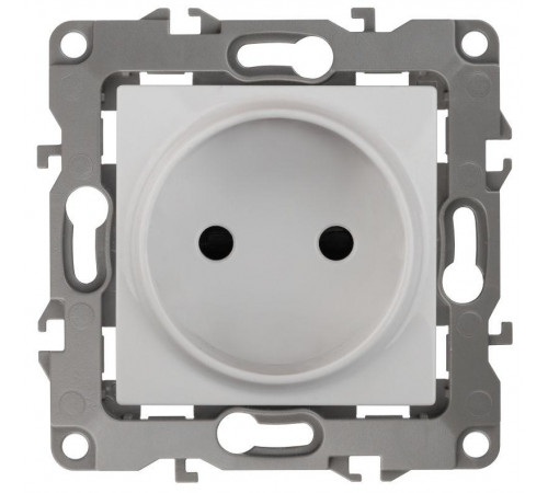 Розетка ЭРА 12 2P 16A 250V 12-2105-01 Б0018254 Розетка ЭРА 12 2P 16A 250V 12-2105-01 Б0018254