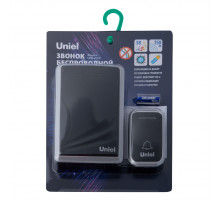 Беспроводной звонок Uniel UDB-017W-R1T1-38S-150M-BL/SL UL-00011374