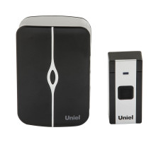 Звонок беспроводной (UL-00006434) Uniel UDB-015W-R1T1-36S-100M-WH/BL