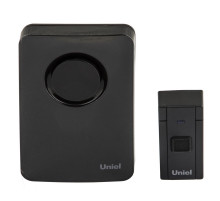 Звонок электронный (UL-00006437) Uniel UDB-092W-R1T1-36S-BL