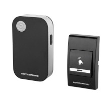 Звонок беспроводной Elektrostandard DBQ22M WL 36M IP40 черный 4690389144899