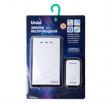 Беспроводной звонок Uniel UDB-017W-R1T1-38S-150M-WH/BL UL-00011373