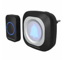Звонок беспроводной Elektrostandard DBQ25M WL 36M IP44 чёрный 4690389146893