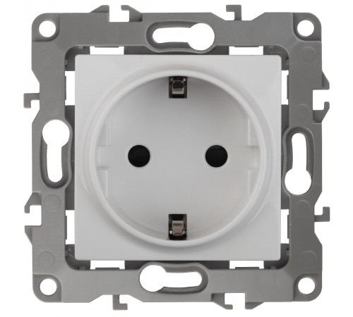 Розетка 2P+E Schuko Эра 12-2101-01 Б0014675 Розетка 2P+E Schuko Эра 12-2101-01 Б0014675