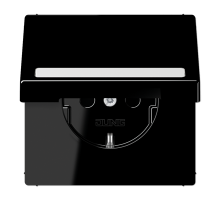 Розетка Schuko с крышкой Jung LS1520BFNAKLSW