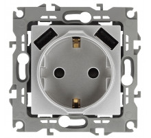 Розетка 2P+E со шторками и 2xUSB Эра 12-4109-03 Б0047842