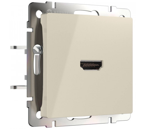 Розетка HDMI Werkel слоновая кость W1186003 4690389155871 a051487 Розетка HDMI Werkel слоновая кость W1186003 4690389155871 a051487