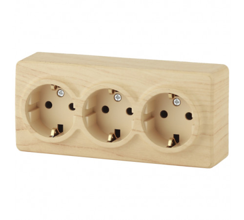Розетка 3х2P+E Schuko со шторками ЭРА Эксперт 11-2209-11 Б0020705 Розетка 3х2P+E Schuko со шторками ЭРА Эксперт 11-2209-11 Б0020705