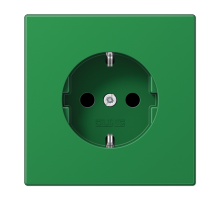 Розетка 2K+З со шторками Jung LS1520BFKIGN