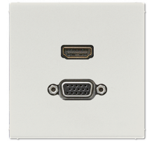 Розетка HDMI/VGA Jung MALS1173LG