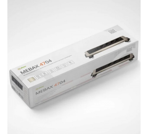 Блок розеток 47 (4 секции и 2 USB) Mebax 00-00000829 Блок розеток 47 (4 секции и 2 USB) Mebax 00-00000829