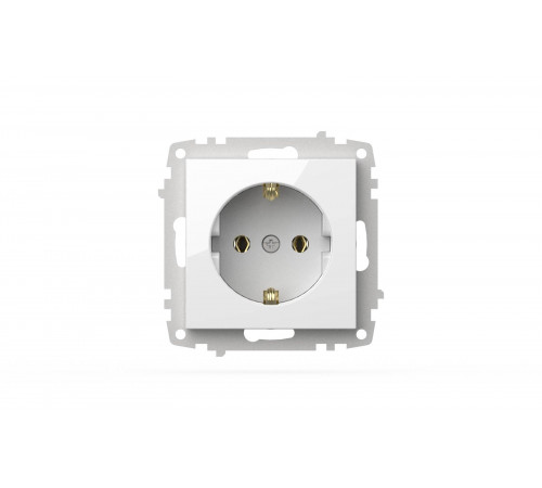 Розетка с заземлением ELBI Zena Vega 609-015600-217 Розетка с заземлением ELBI Zena Vega 609-015600-217