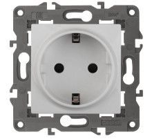 Розетка ЭРА Elegance 2P E Schuko 16A 250V 14-2101-01 Б0034264
