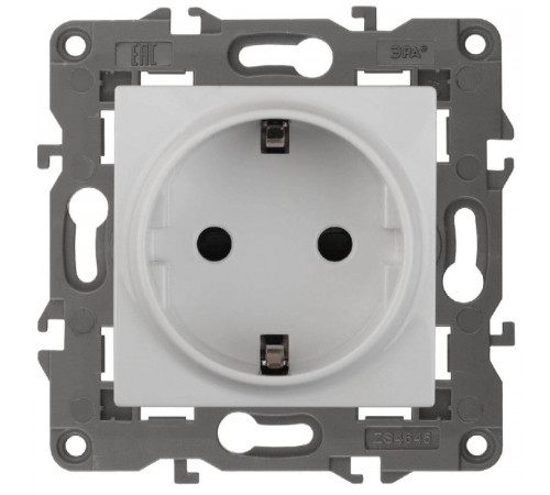 Розетка ЭРА Elegance 2P E Schuko 16A 250V 14-2101-01 Б0034264 Розетка ЭРА Elegance 2P E Schuko 16A 250V 14-2101-01 Б0034264