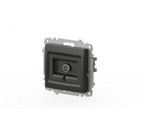Розетка для TV с экраном (концевая) ELBI Zena Vega 609-011100-273 Розетка для TV с экраном (концевая) ELBI Zena Vega 609-011100-273